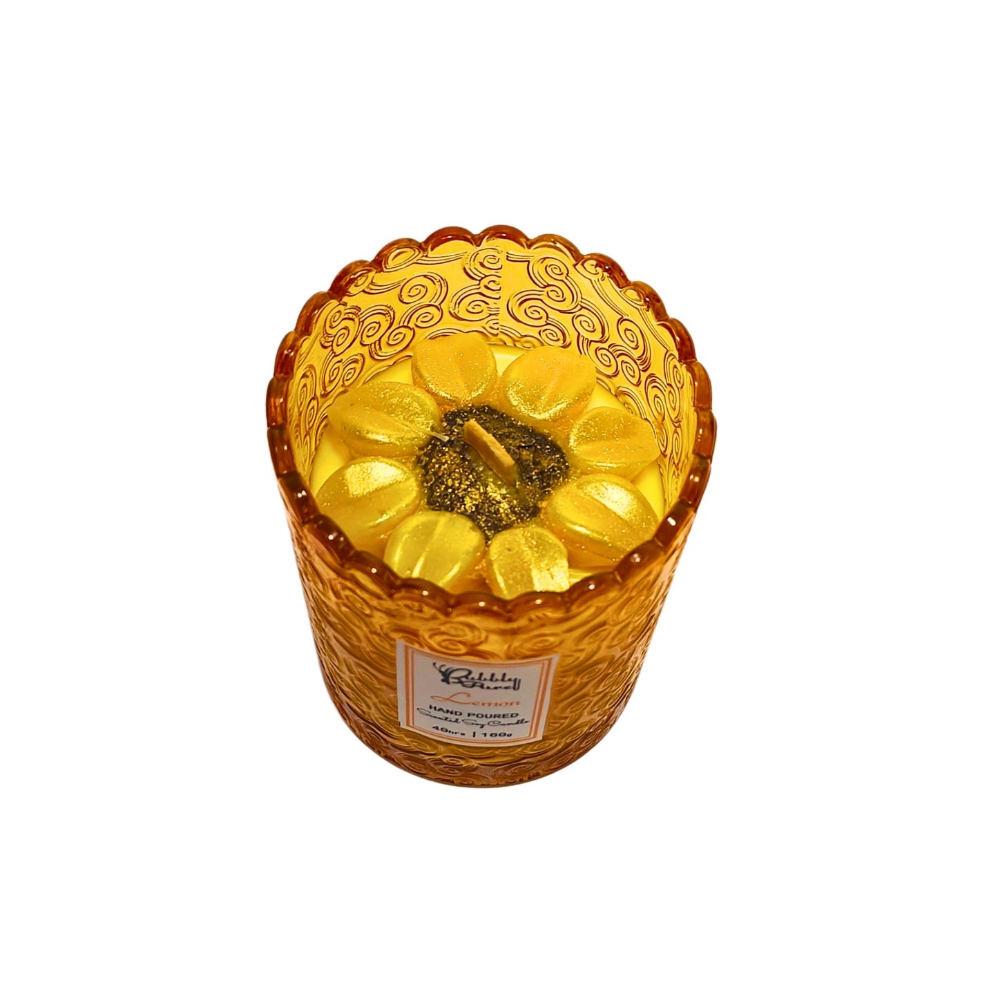 Designer Glass Soy Candles