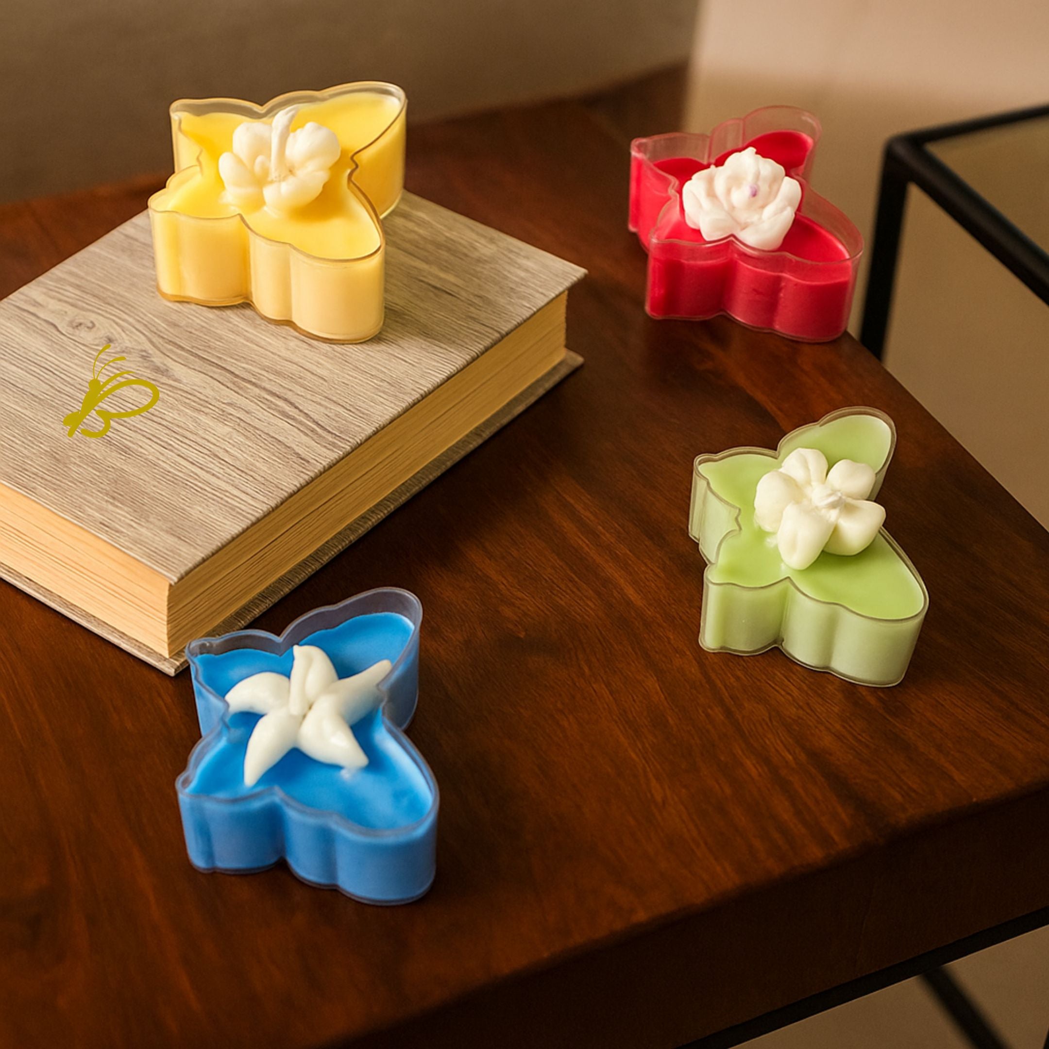 vegan Designer Soy Tea Candles