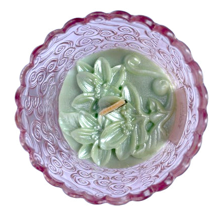 top view of Designer Jar Candle