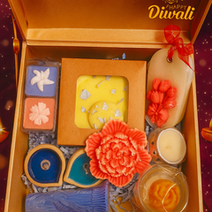 handcrafted Golden Aura – Diwali Candle Box