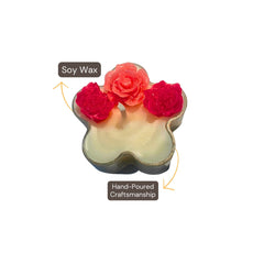 Designer Soy Wax Tea Candles Set of 4