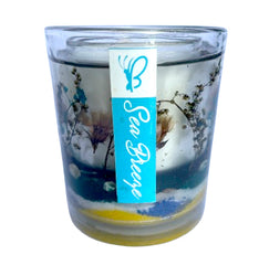 vegan sea breeze Petal Glow Jar Candle India