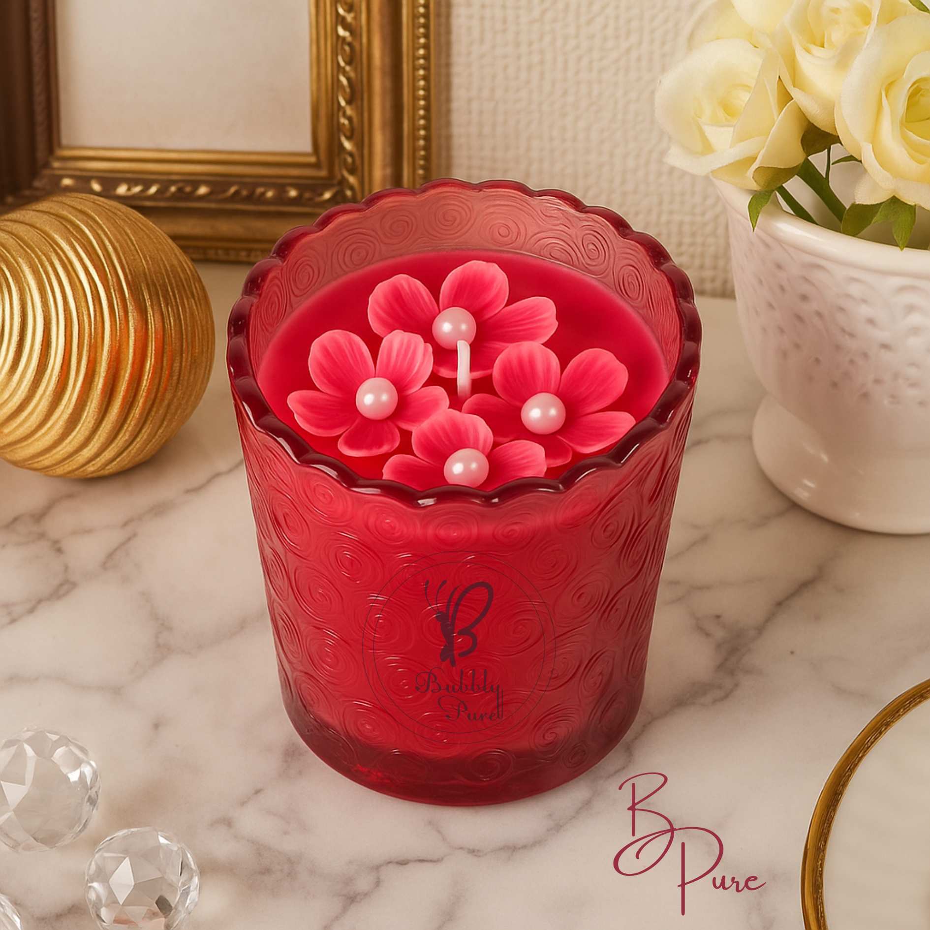 vegan Designer Jar Candle