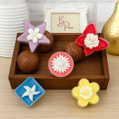 handcrafted Designer Soy Tea Candles 