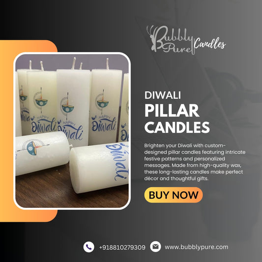 Designer Pillar Candles