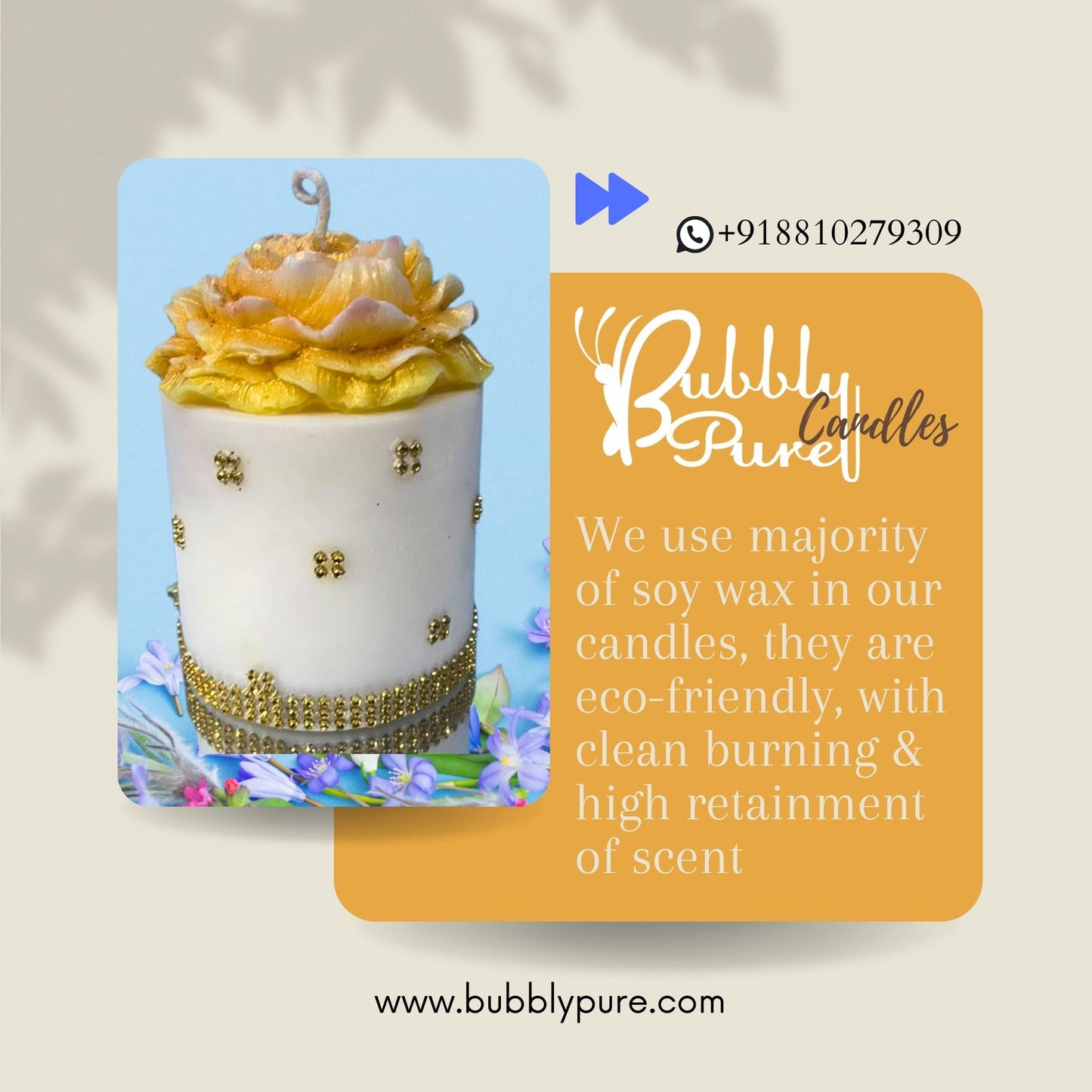 Designer Pillar Candles