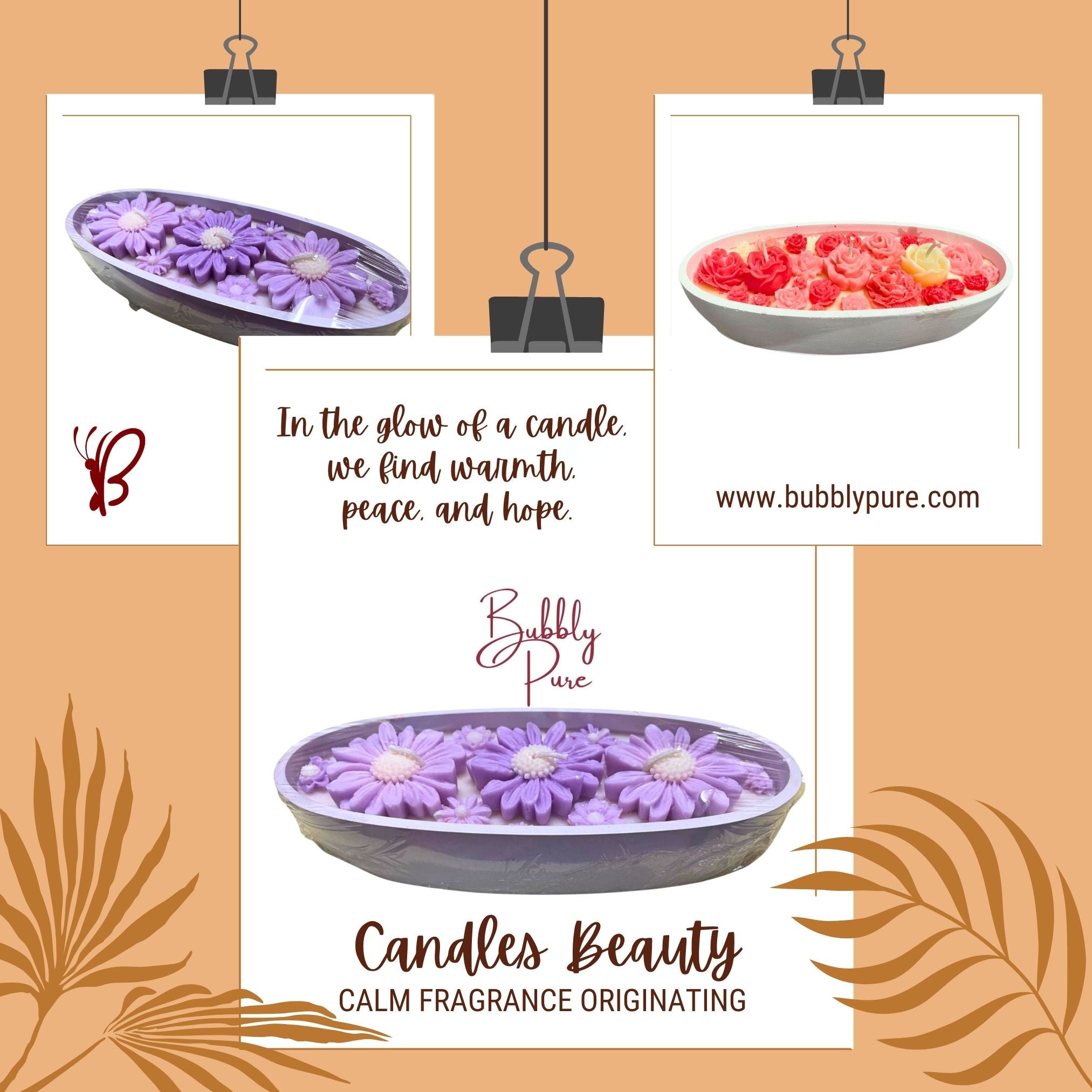 decorative Glow Garden candles India 