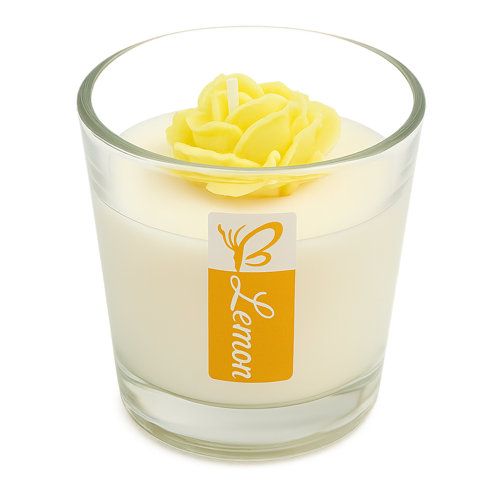 lemon Sweet Bloom Soy Candles