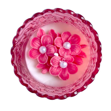 top view of Designer Jar Candle