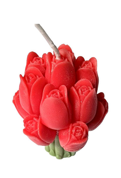 handcrafted Flower Bunch Soy Candle