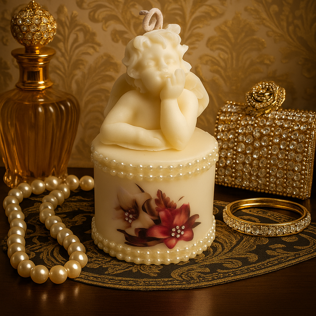 aesthetic Soy Angel Candle India 