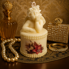 aesthetic Soy Angel Candle India 